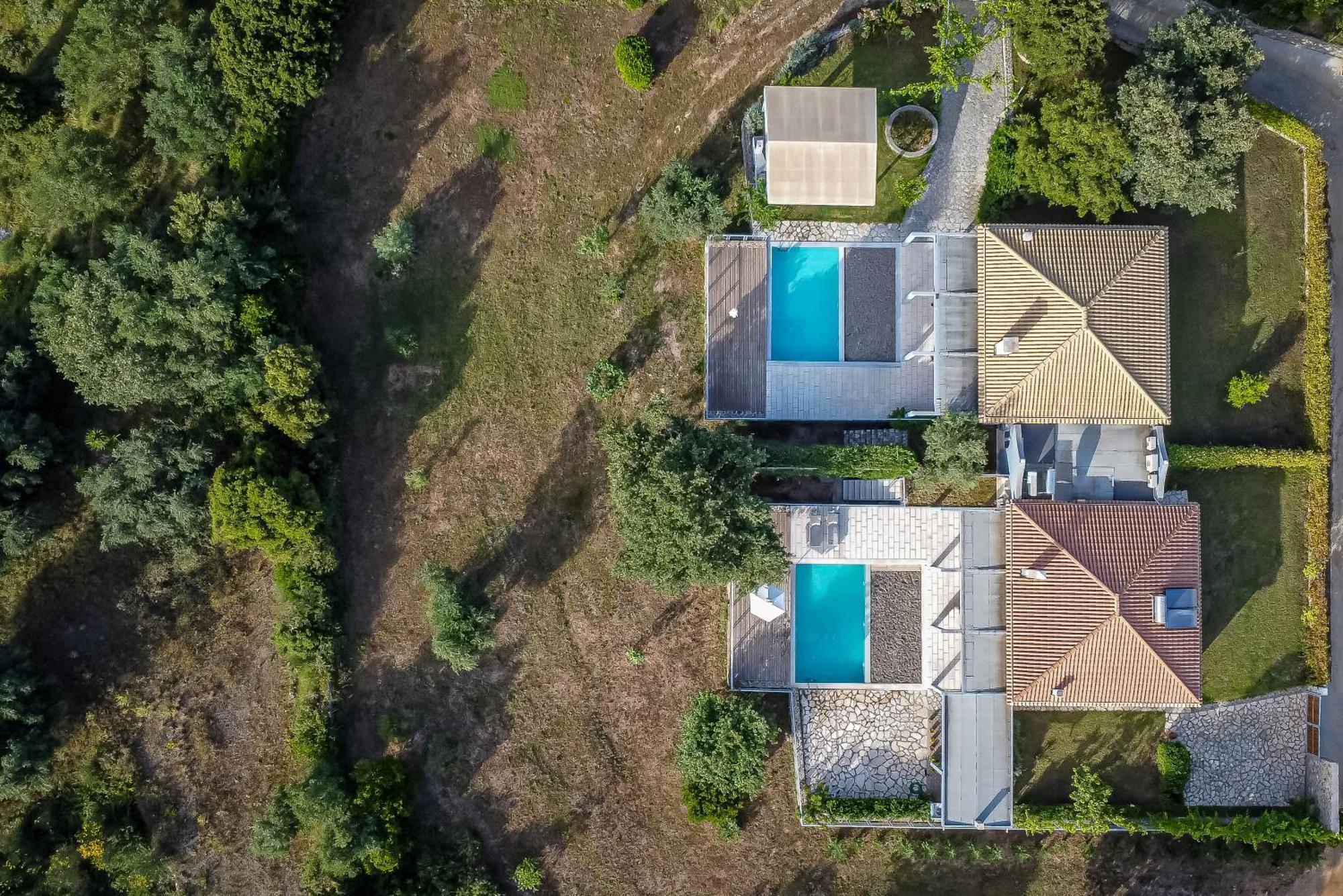 Villa Dafni & Nikos Corfu Kato Korakiana Exterior foto